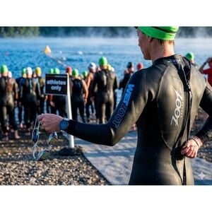 Zoot Sports WetZoot Size S Sponge Rubber Triathlon Swimming Wetsuit Full Suit
